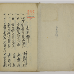 江戸延寶期福島古記録　２冊　 延宝２年　江戸　古文書　伊達郡　検地帳　石高 江戸延寶期福島古記録 2冊 / ええかなや / 古本、中古本、古書籍の